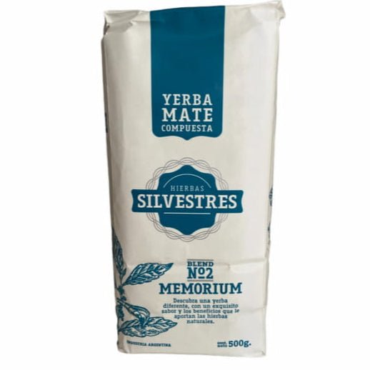 Hierbas Silvestres Blend N°2 "Memorium" – 500g - Yerba Mate 500g - El Gaucho une vraie tradition