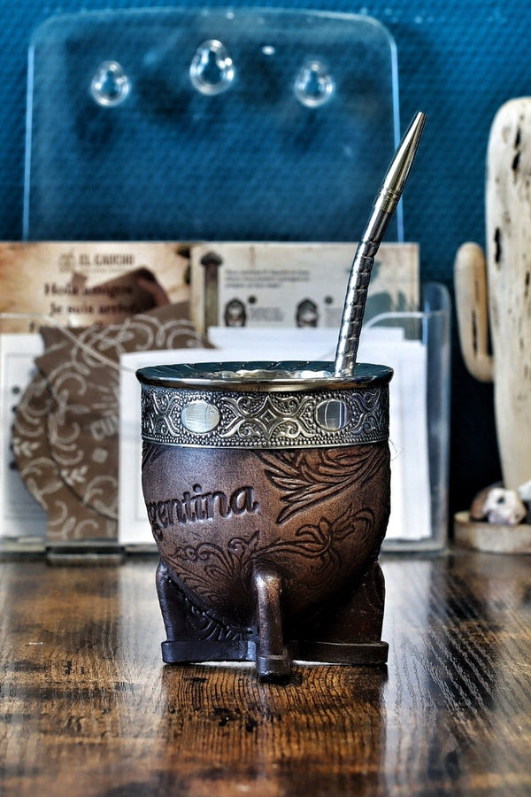 Maté Impérial Argentina Baroque N°2 — Cinta Abstraite