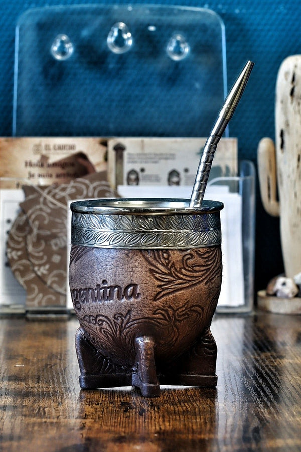 Maté Impérial Argentina Baroque N°3 — Cinta Feuillage