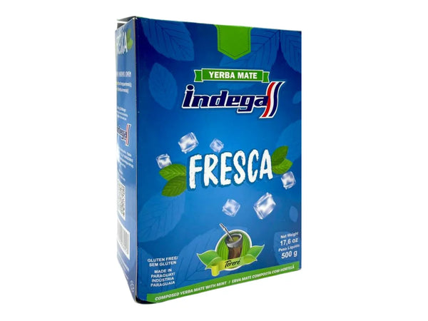 Indega Tereré Fresca – Yerba Maté & Menthe du Paraguay 500g