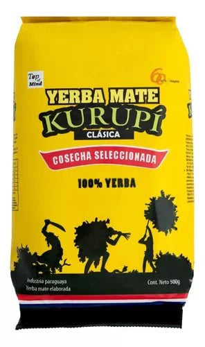 Kurupi Clásica 500g - Yerba Maté Paraguayenne Traditionnelle
