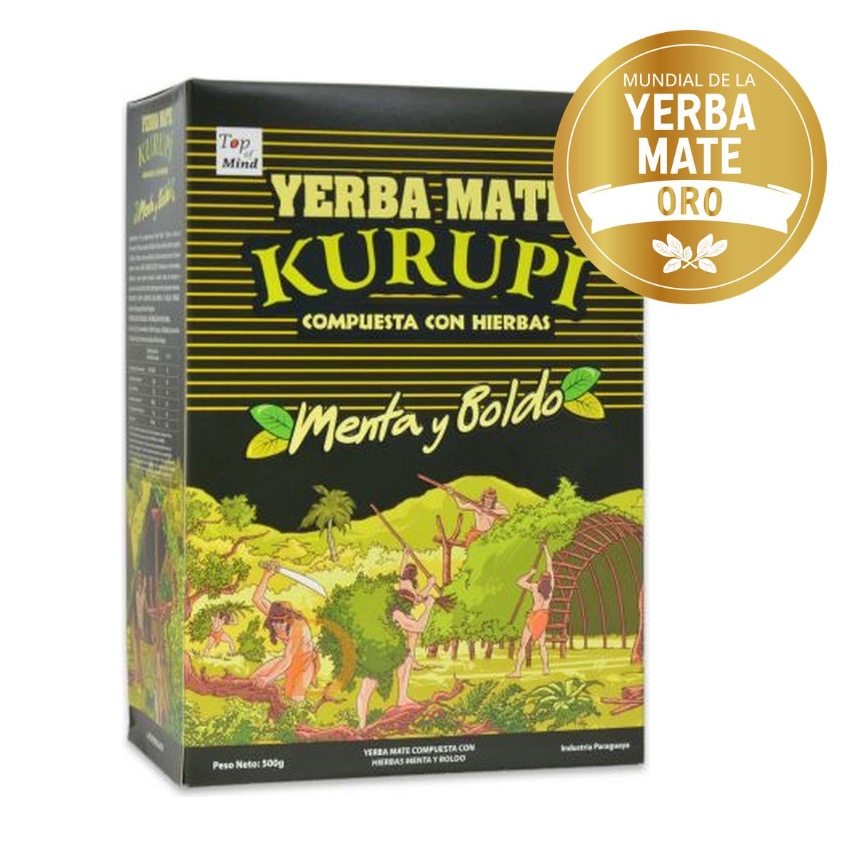 Kurupi Menta y Boldo — Médaille d'Or au Mundial de la Yerba Mate 2026