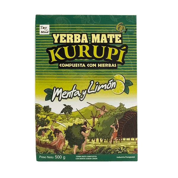 Kurupi Compuesta Menta y Limon 0,5kg - El Gaucho une vraie tradition