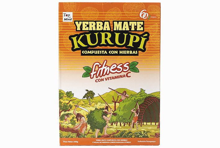 Kurupi Fitness Vit. C 500g - YERBA MATE du paraguay - El Gaucho une vraie tradition