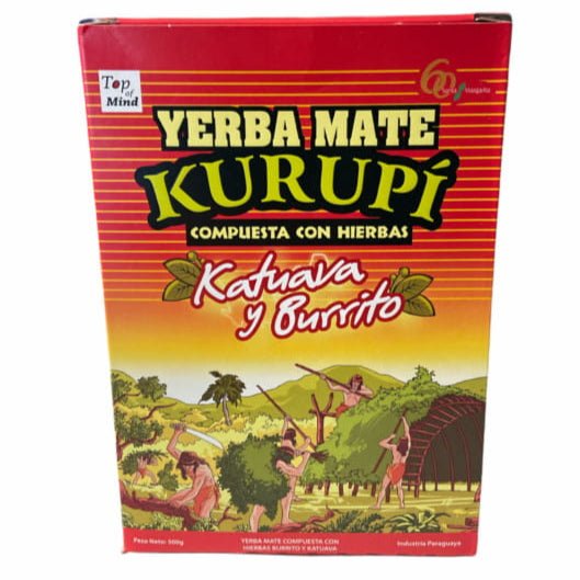 Kurupi Katuava Burrito - Yerba Maté 0,5kg - El Gaucho une vraie tradition