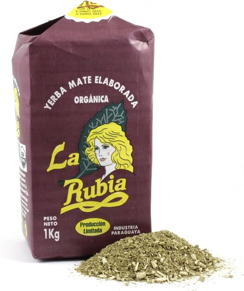 La Rubia Organica - Yerba Маtе Bio 0.5kg - 1kg - El Gaucho une vraie tradition