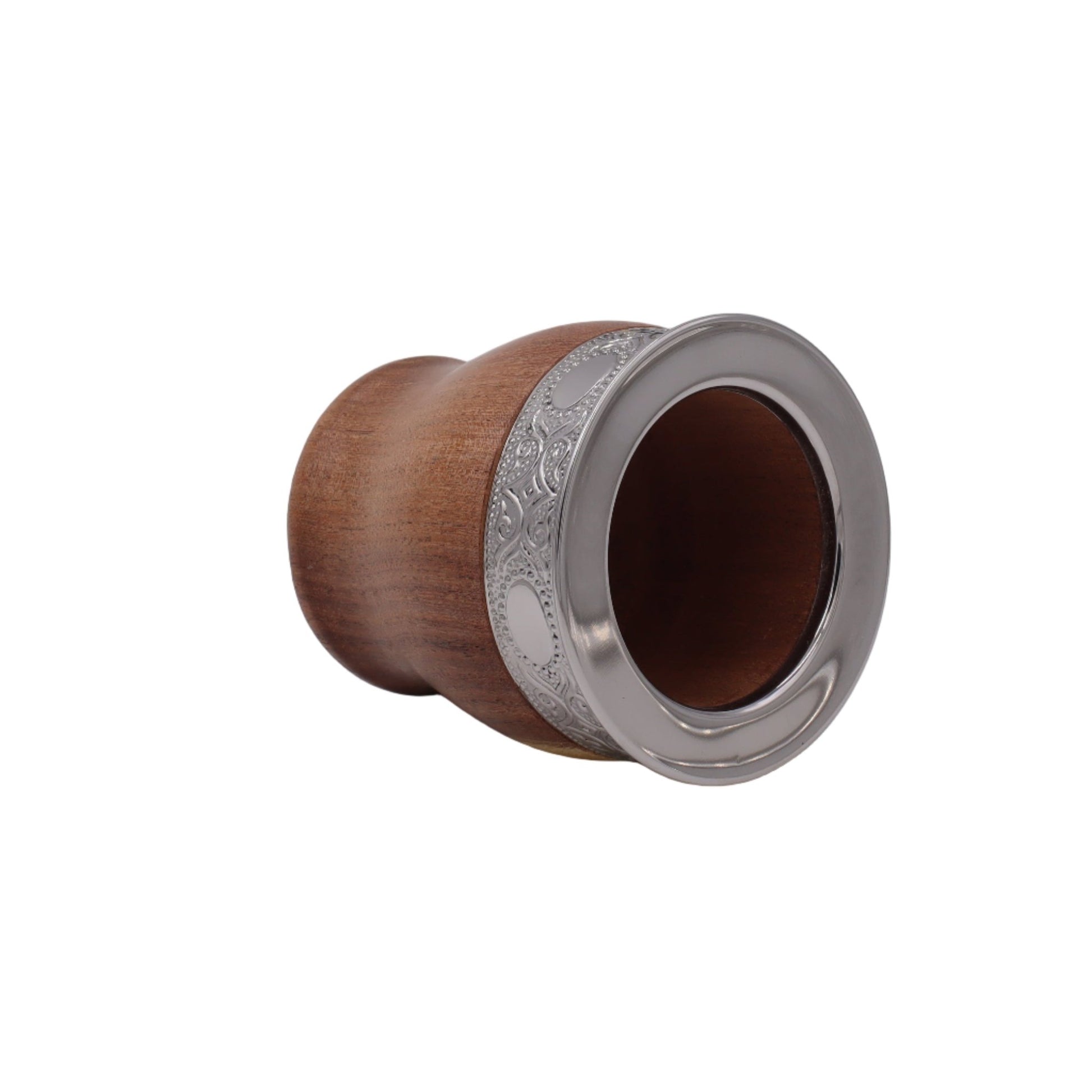 Maté Camionero "Copita" : Bois d'Algarrobo & Acier Pampa - El Gaucho