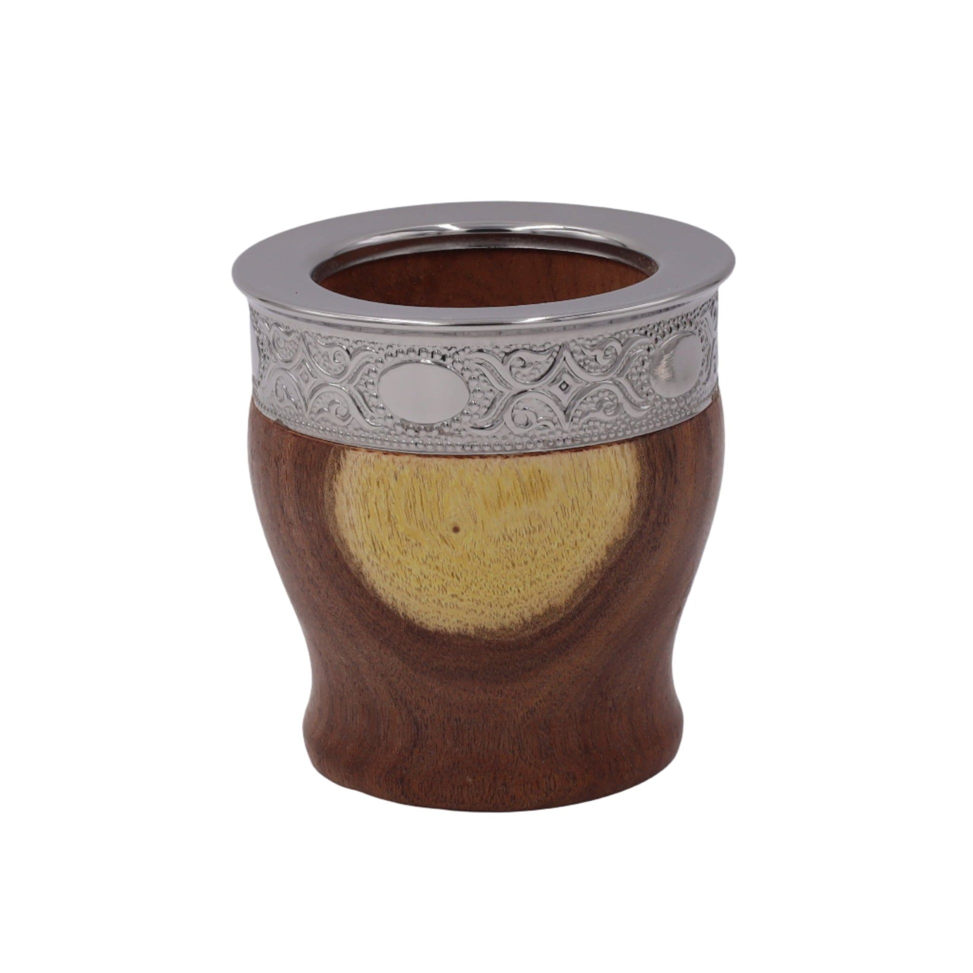 Maté Camionero "Copita" : Bois d'Algarrobo & Acier Pampa - El Gaucho