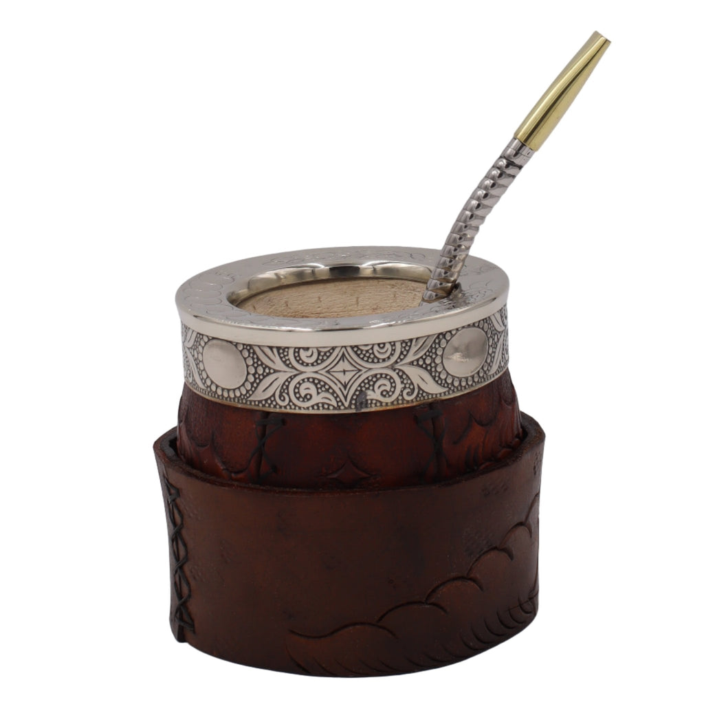 Maté Impérial Premium Brun – Édition Labrado (270–280 ml) - El Gaucho