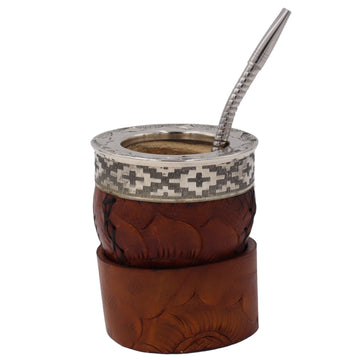 Maté Impérial Premium Brun – Édition Labrado (270–280 ml) - El Gaucho