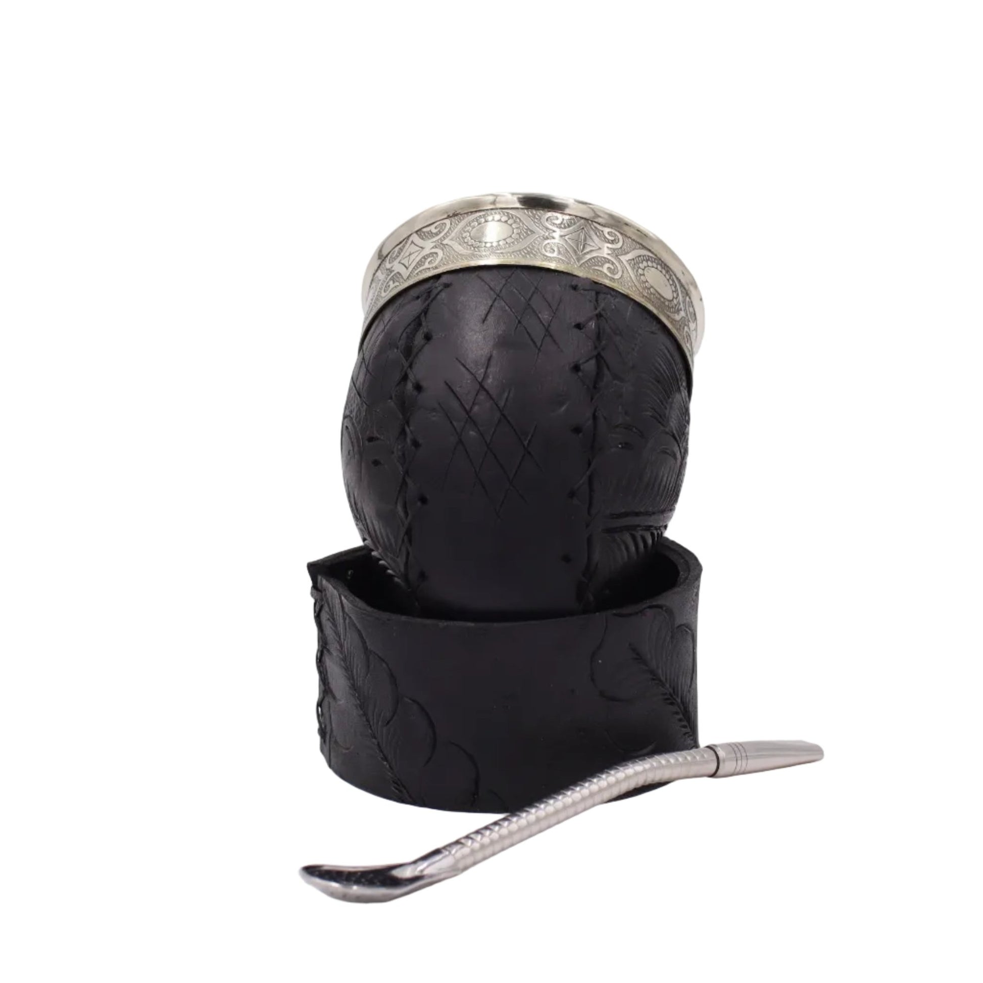 Maté Impérial Premium — Labrado "Ligne Abstraite" (270–280 ml) - El Gaucho