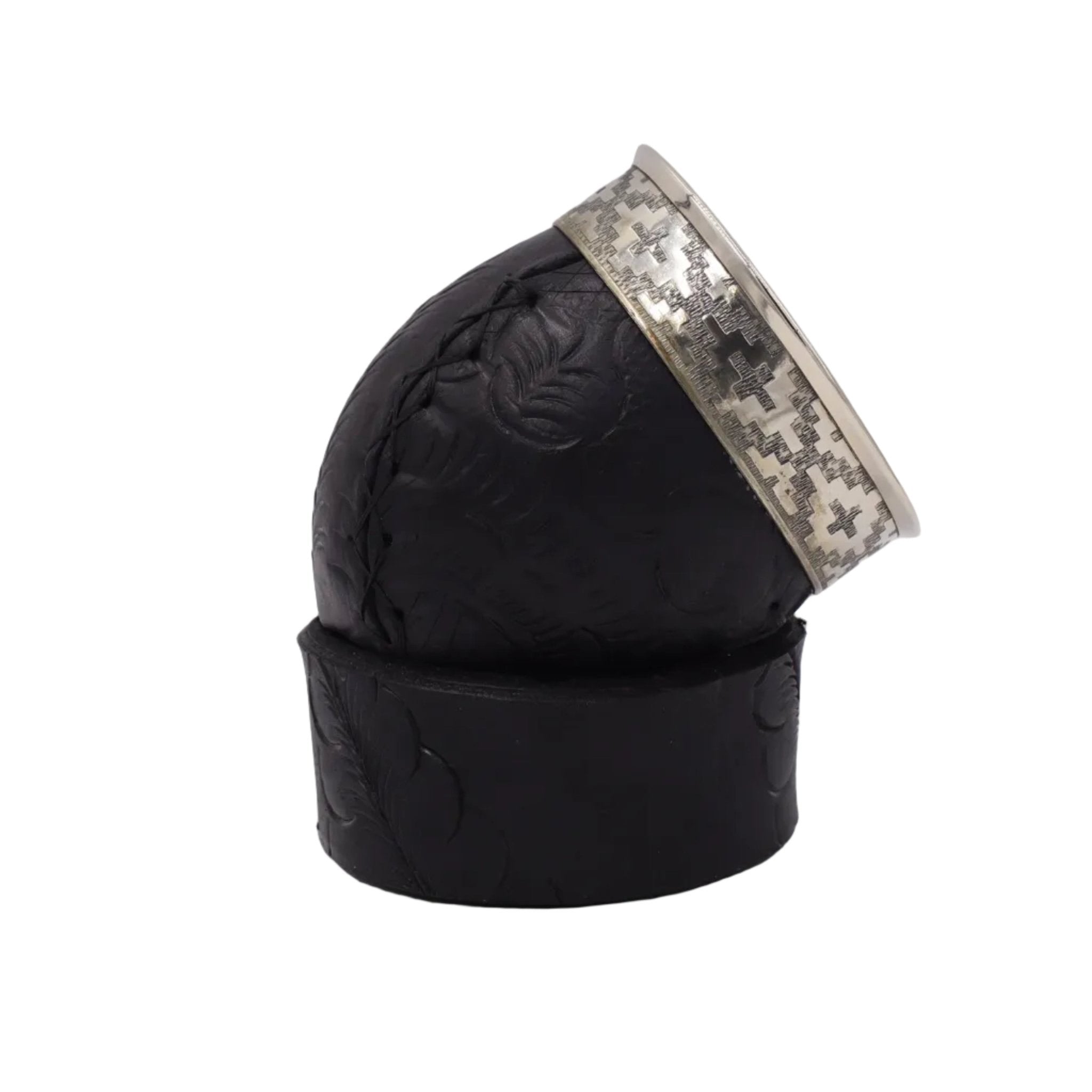 Maté Impérial Premium — Labrado "Vagues & Mouvement" (270–280 ml) - El Gaucho