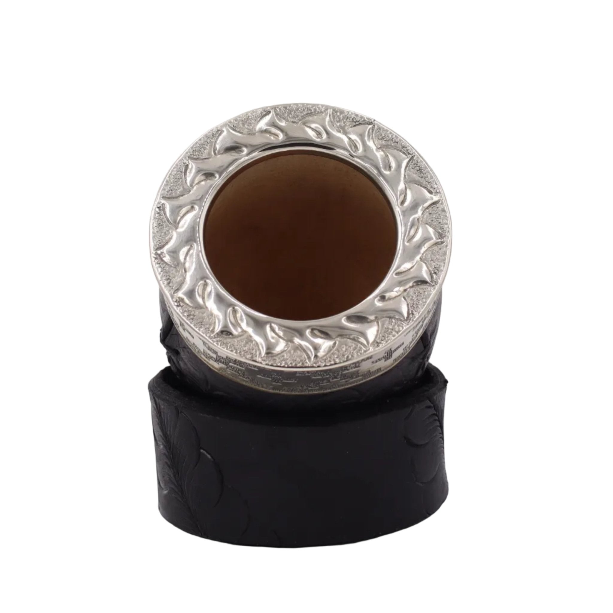 Maté Impérial Premium — Labrado "Vagues & Mouvement" (270–280 ml) - El Gaucho