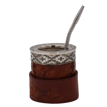 Maté Impérial Premium Marron – Édition Labrado 270–280 ml - El Gaucho