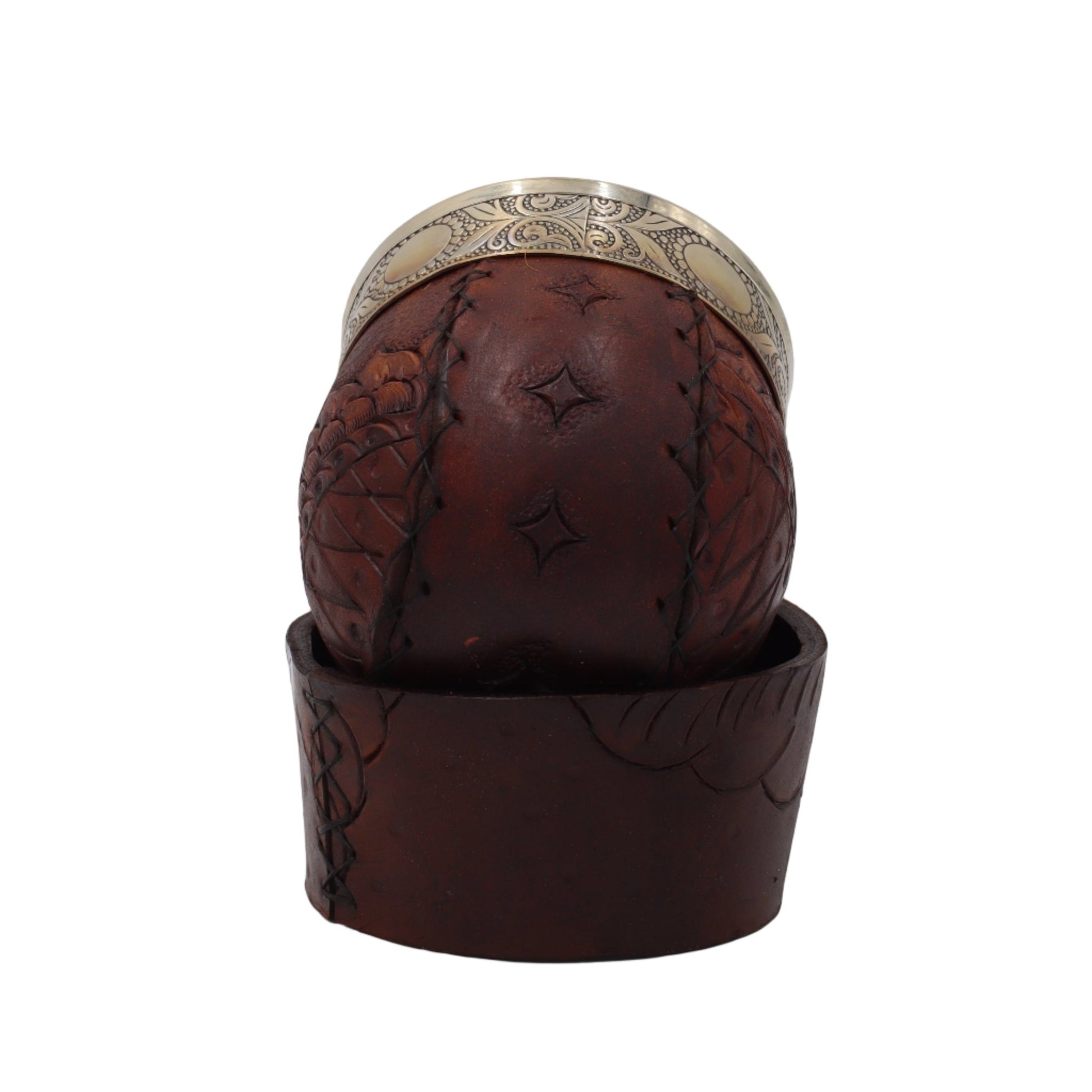 Maté Impérial Premium Marron – Édition Labrado 270–280 ml - El Gaucho