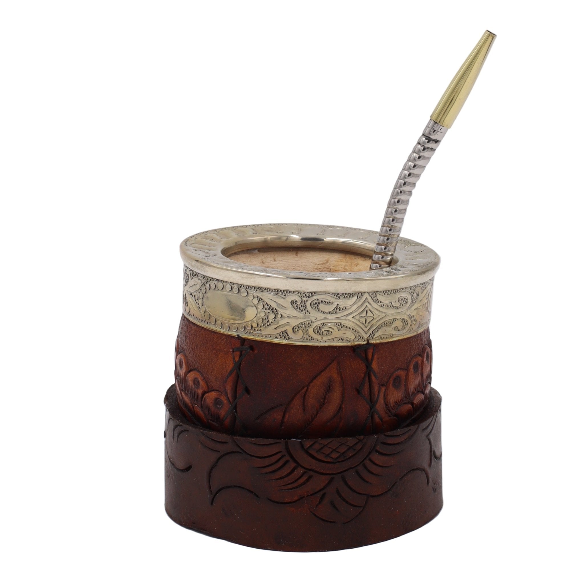 Maté Impérial Premium Marron – Édition Labrado 270–280 ml - El Gaucho