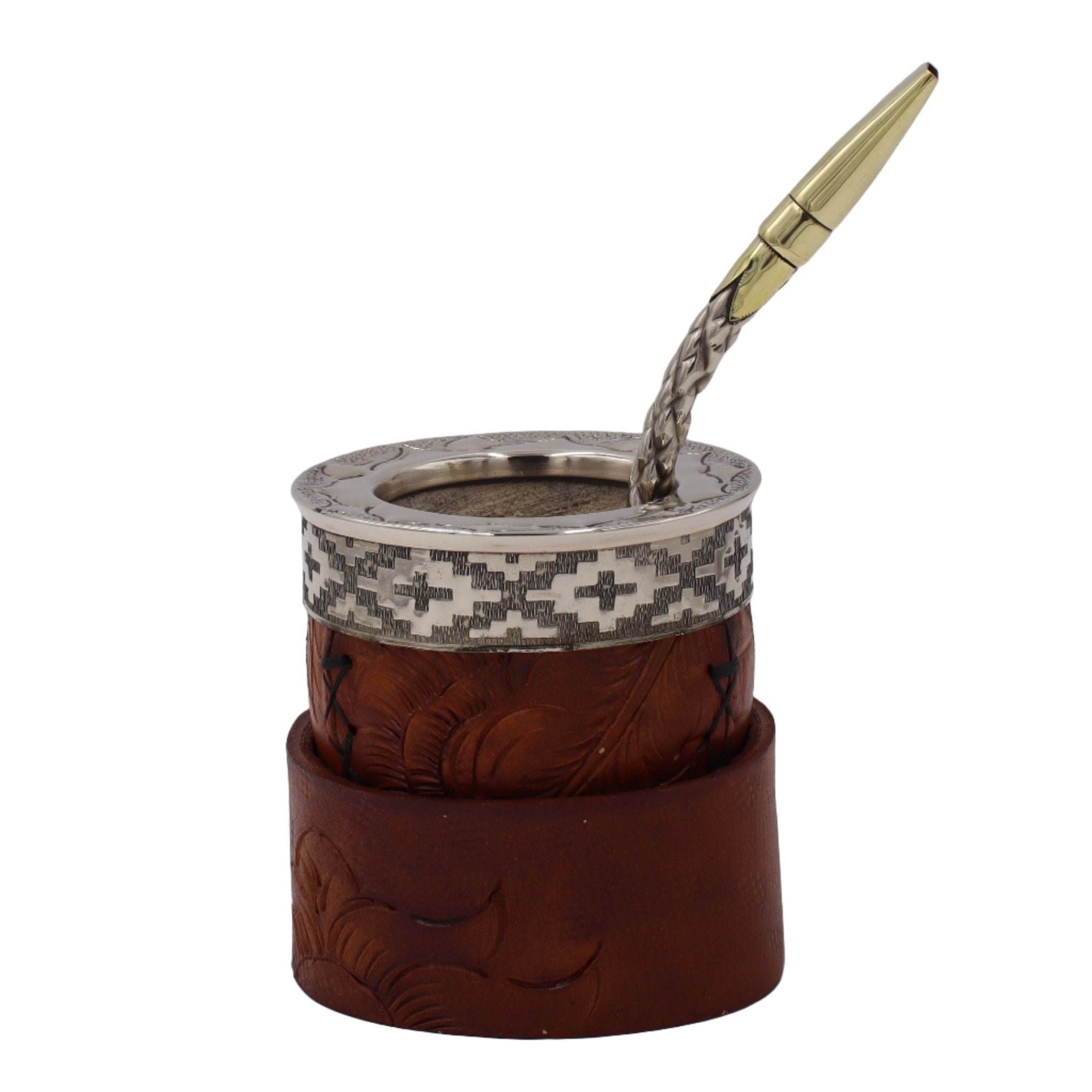 Maté Impérial Premium Marron – Édition Labrado 270–280 ml - El Gaucho