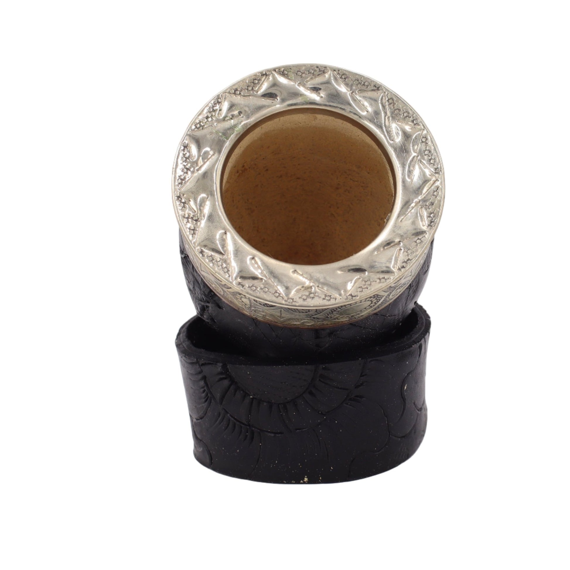 Maté Impérial Premium Marron — Labrado "Arabesques" (270–280 ml) - El Gaucho