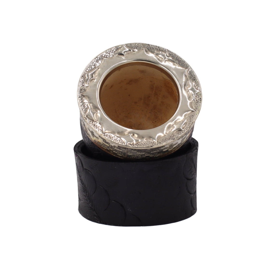 Maté Impérial Premium Marron — Labrado "Gouttes & Graines" (270–280 ml) - El Gaucho