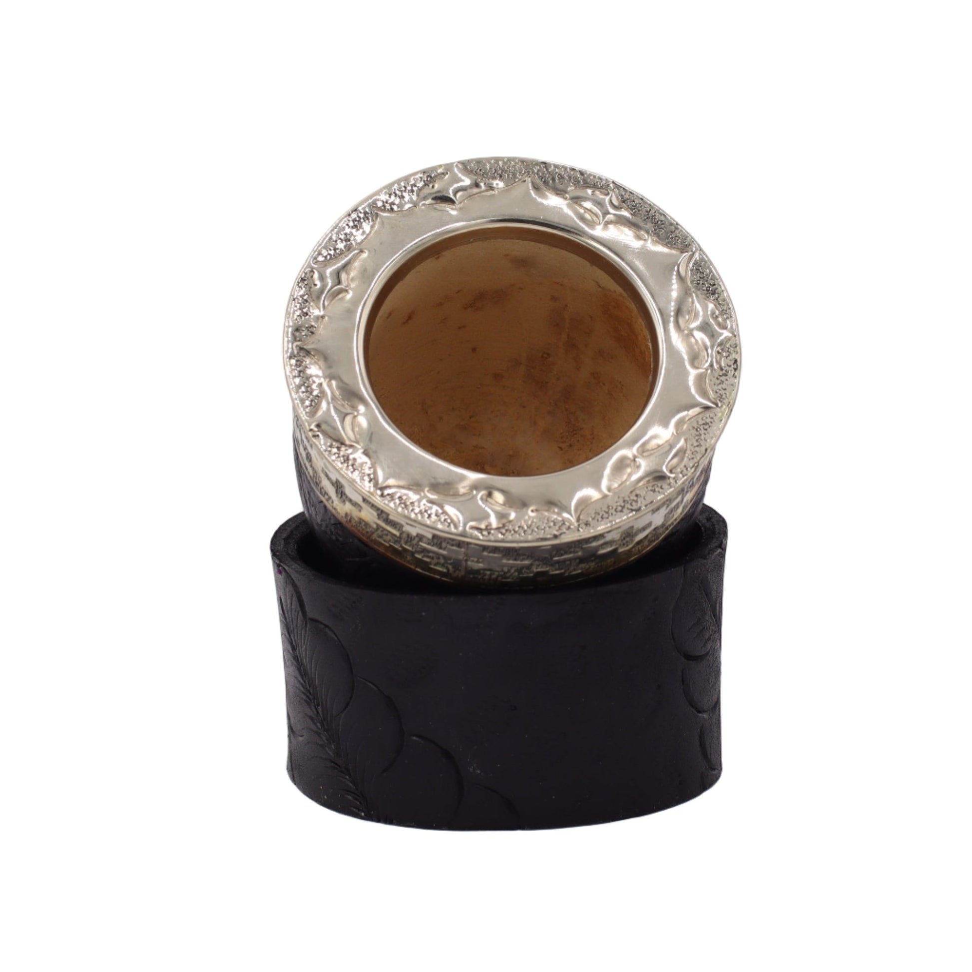 Maté Impérial Premium Marron — Labrado "Gouttes & Graines" (270–280 ml) - El Gaucho