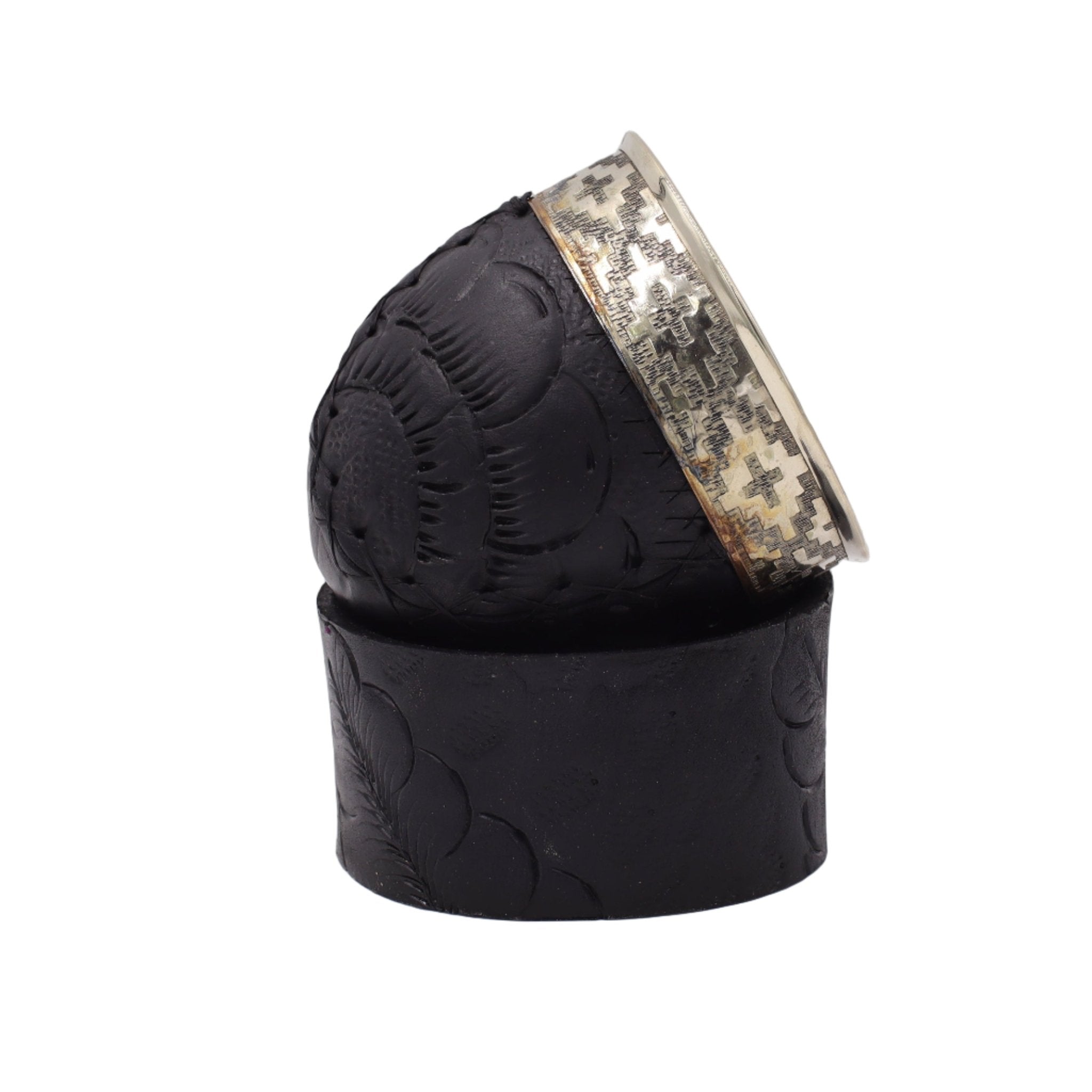 Maté Impérial Premium Marron — Labrado "Gouttes & Graines" (270–280 ml) - El Gaucho