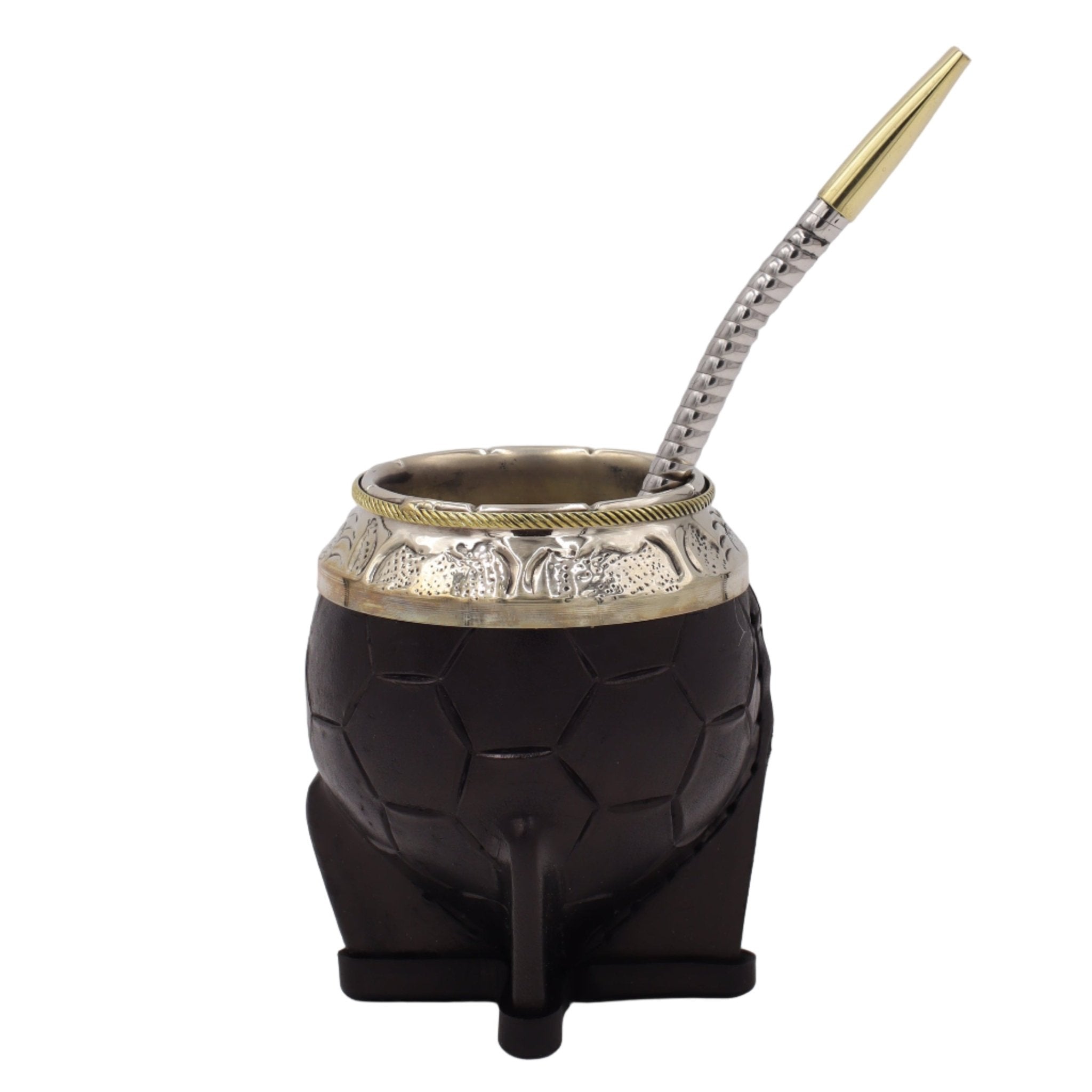 Maté Torpedo Impérial Ballon Noir - Édition Ballon 250ml - 260ml - El Gaucho