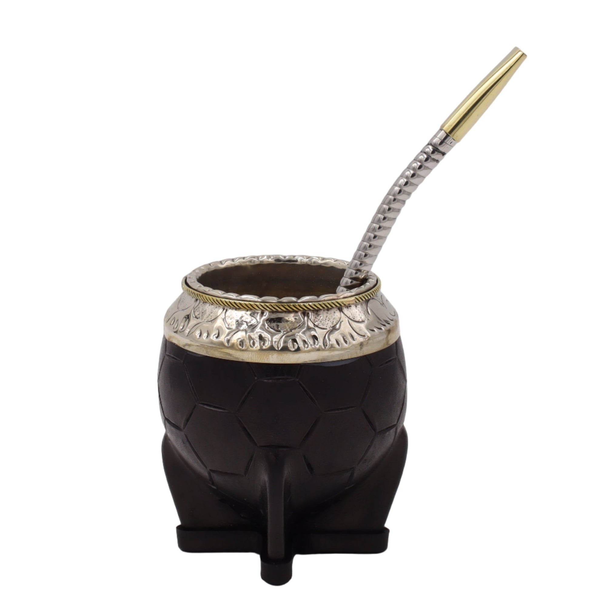 Maté Torpedo Impérial Ballon Noir - Édition Ballon 250ml - 260ml - El Gaucho