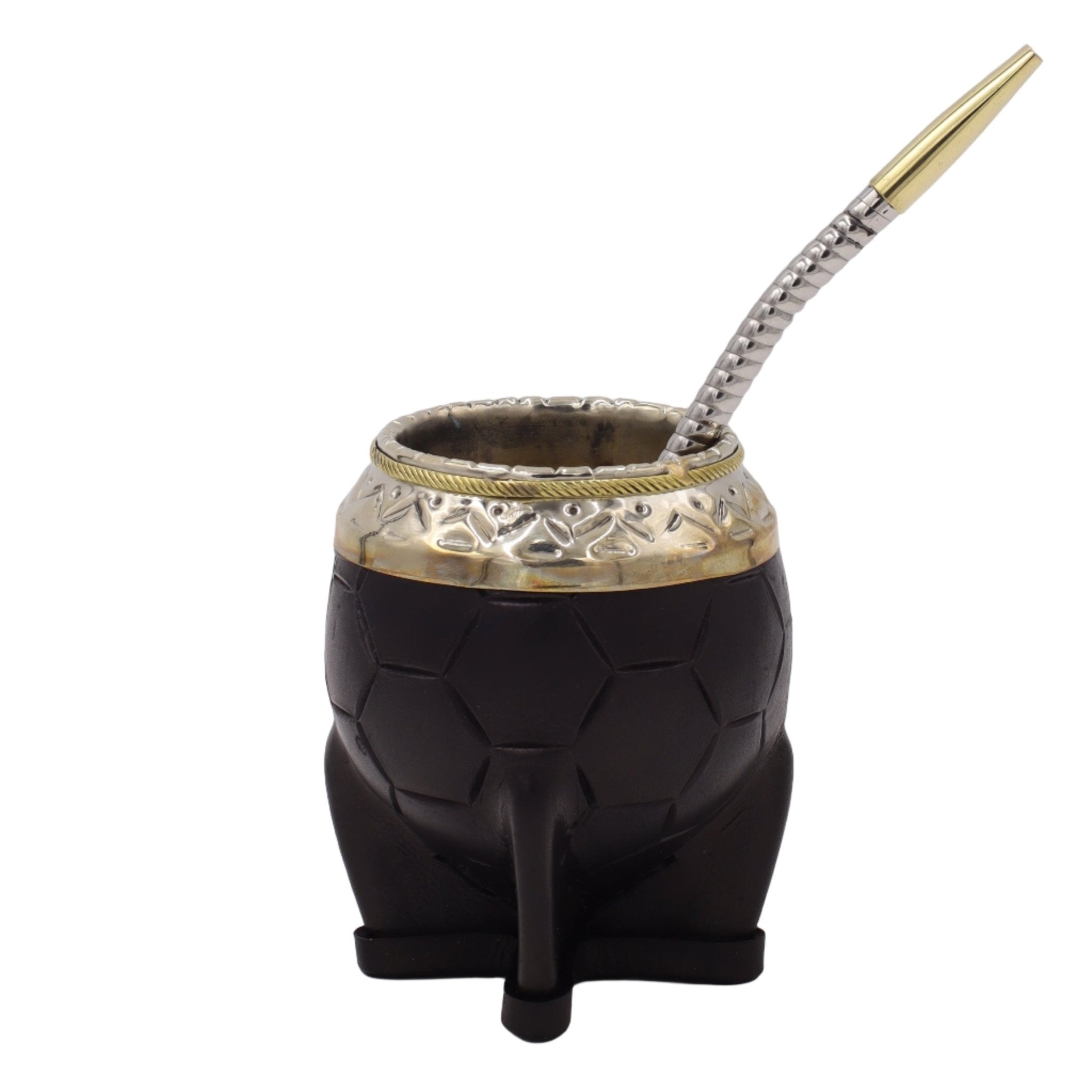 Maté Torpedo Impérial Ballon Noir - Édition Ballon 250ml - 260ml - El Gaucho