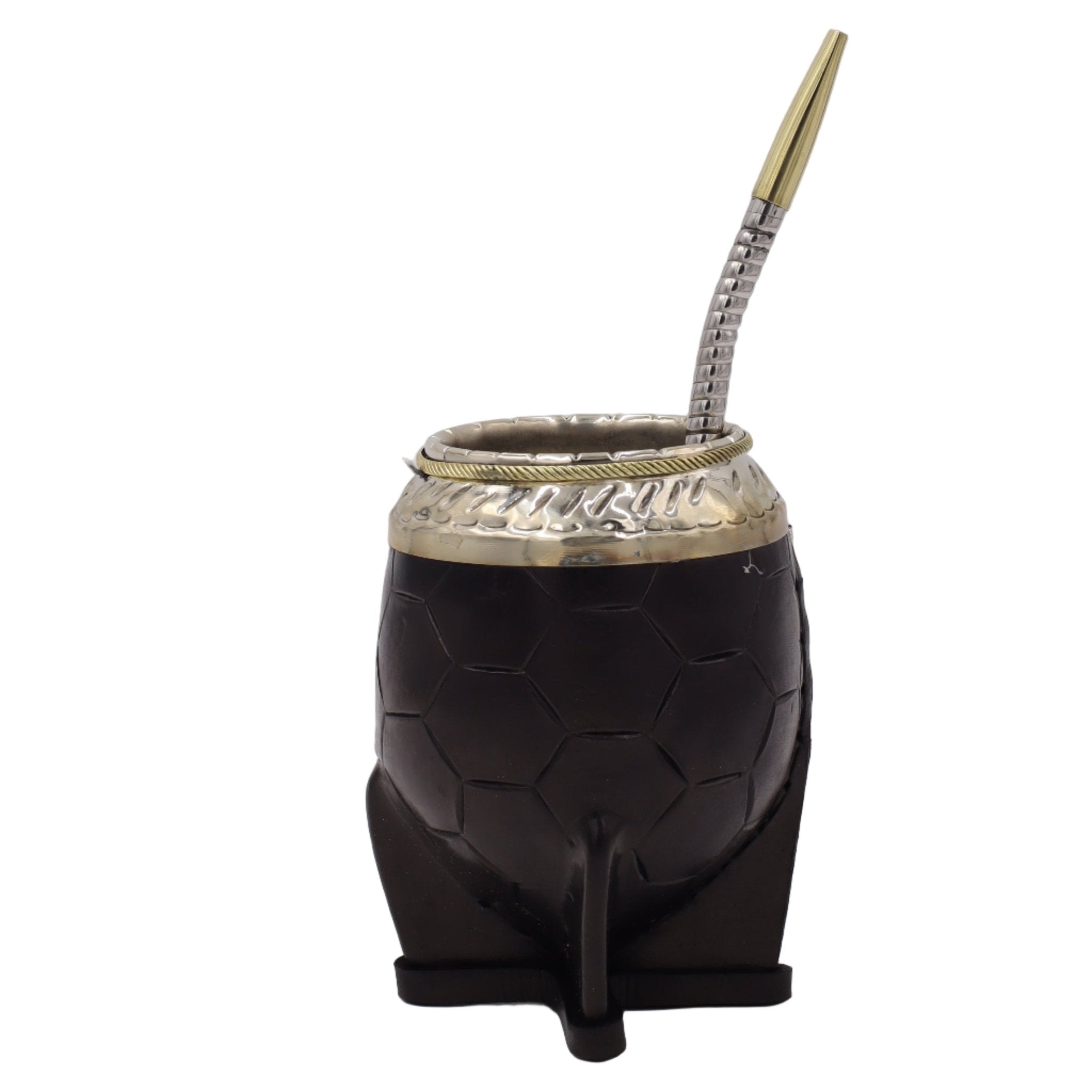 Maté Torpedo Impérial Ballon Noir - Édition Ballon 250ml - 260ml - El Gaucho