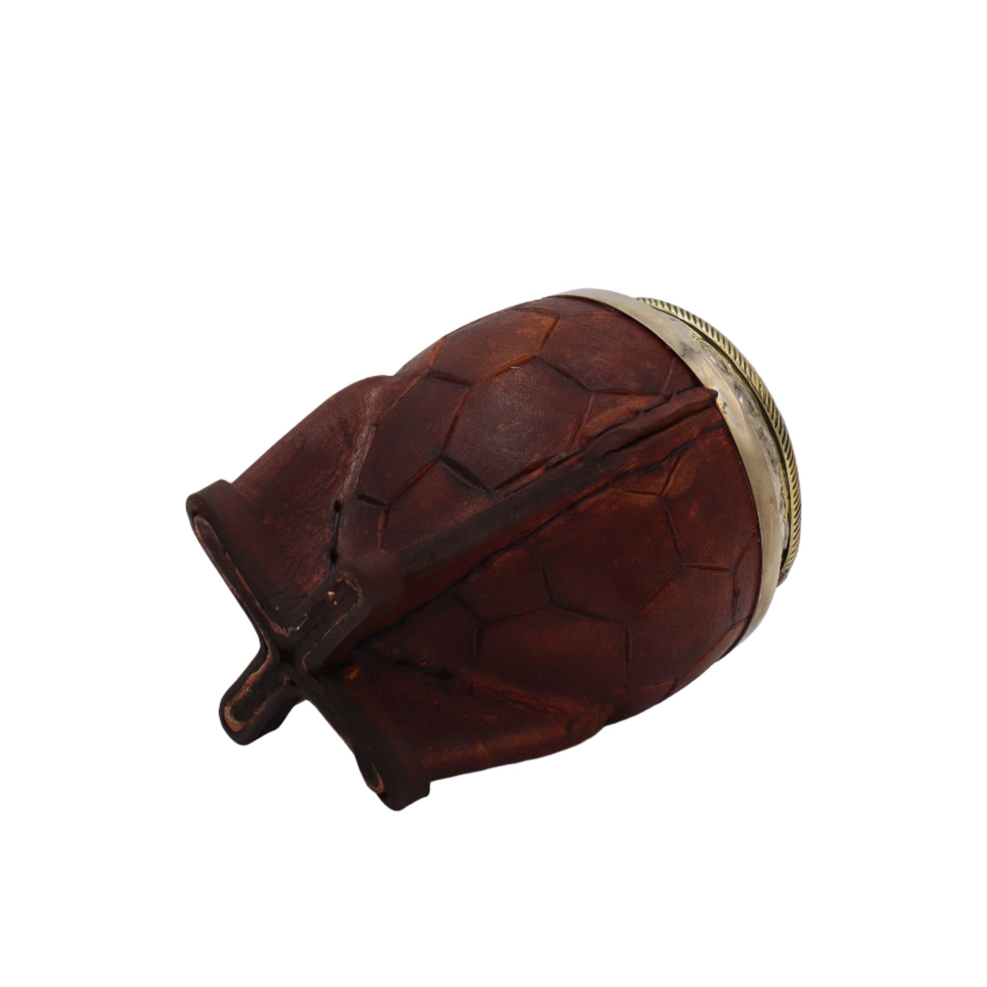 Maté Torpedo Impérial Marron - Édition Ballon 250ml - 260ml - El Gaucho