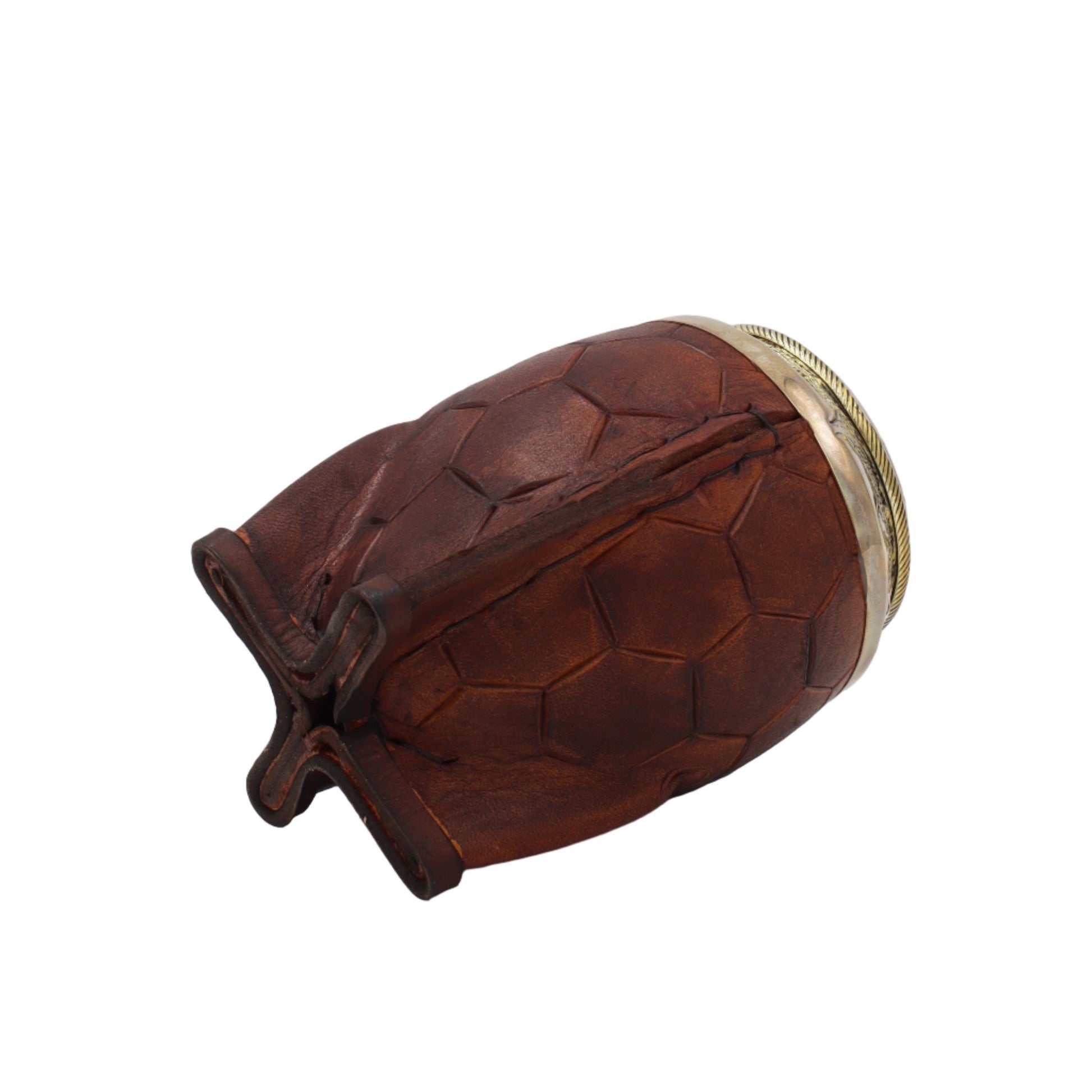 Maté Torpedo Impérial Marron - Édition Ballon 250ml - 260ml - El Gaucho