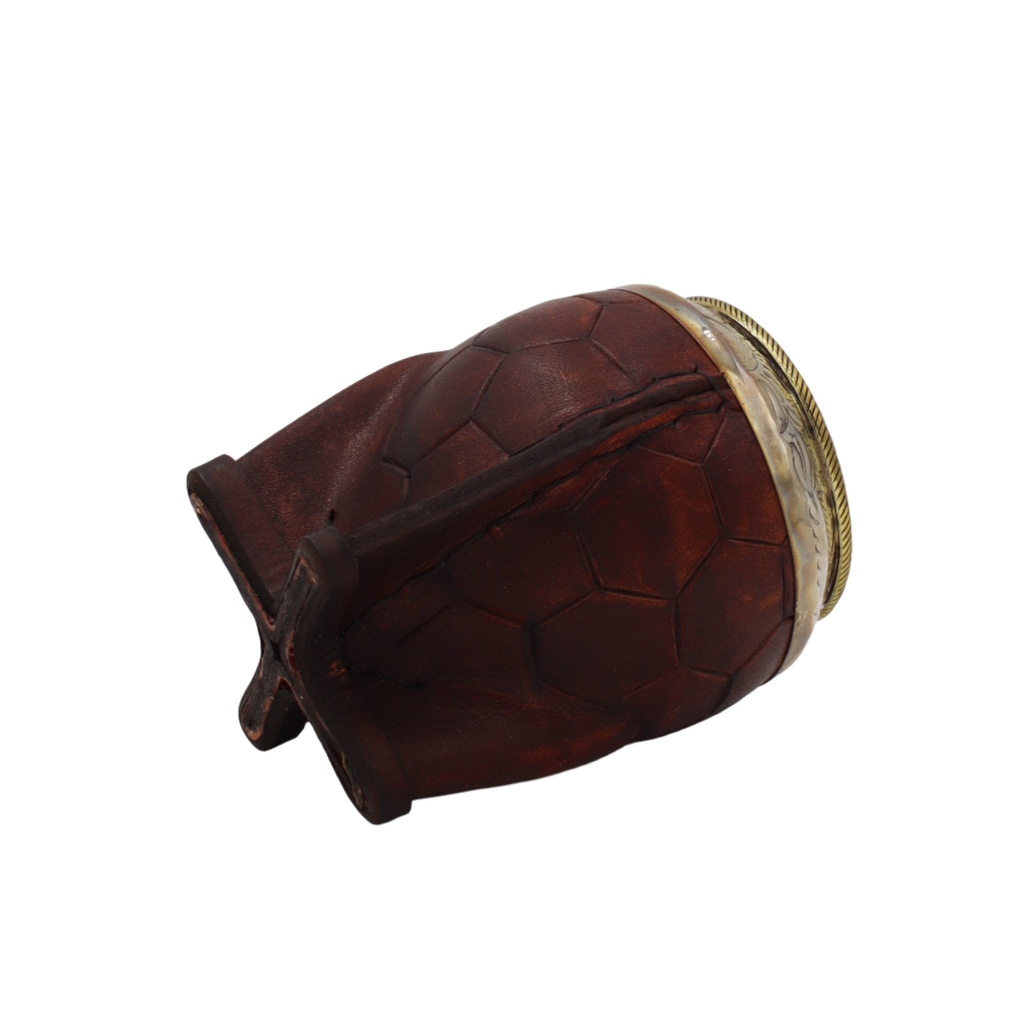 Maté Torpedo Impérial Marron - Édition Ballon 250ml - 260ml - El Gaucho