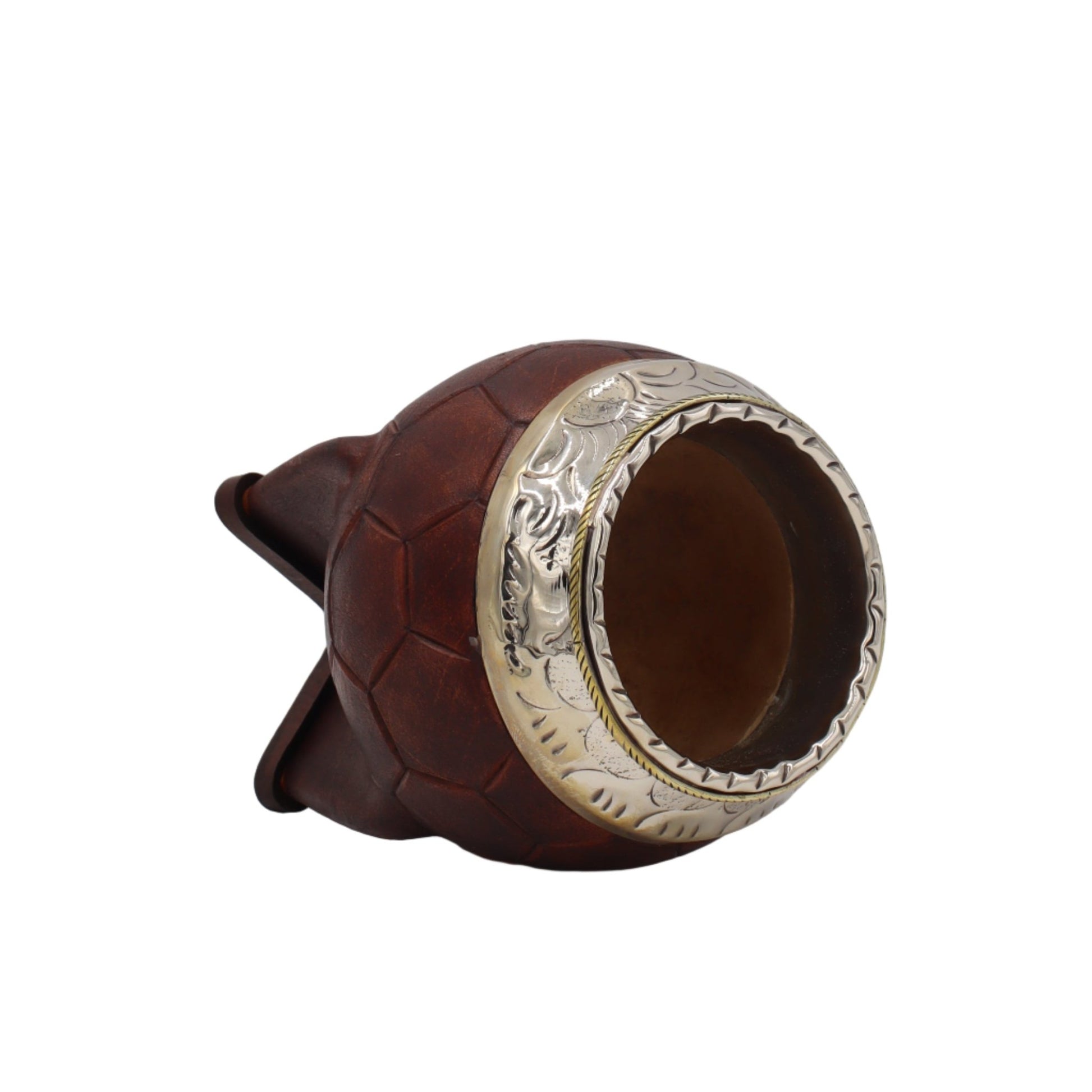 Maté Torpedo Impérial Marron - Édition Ballon 250ml - 260ml - El Gaucho