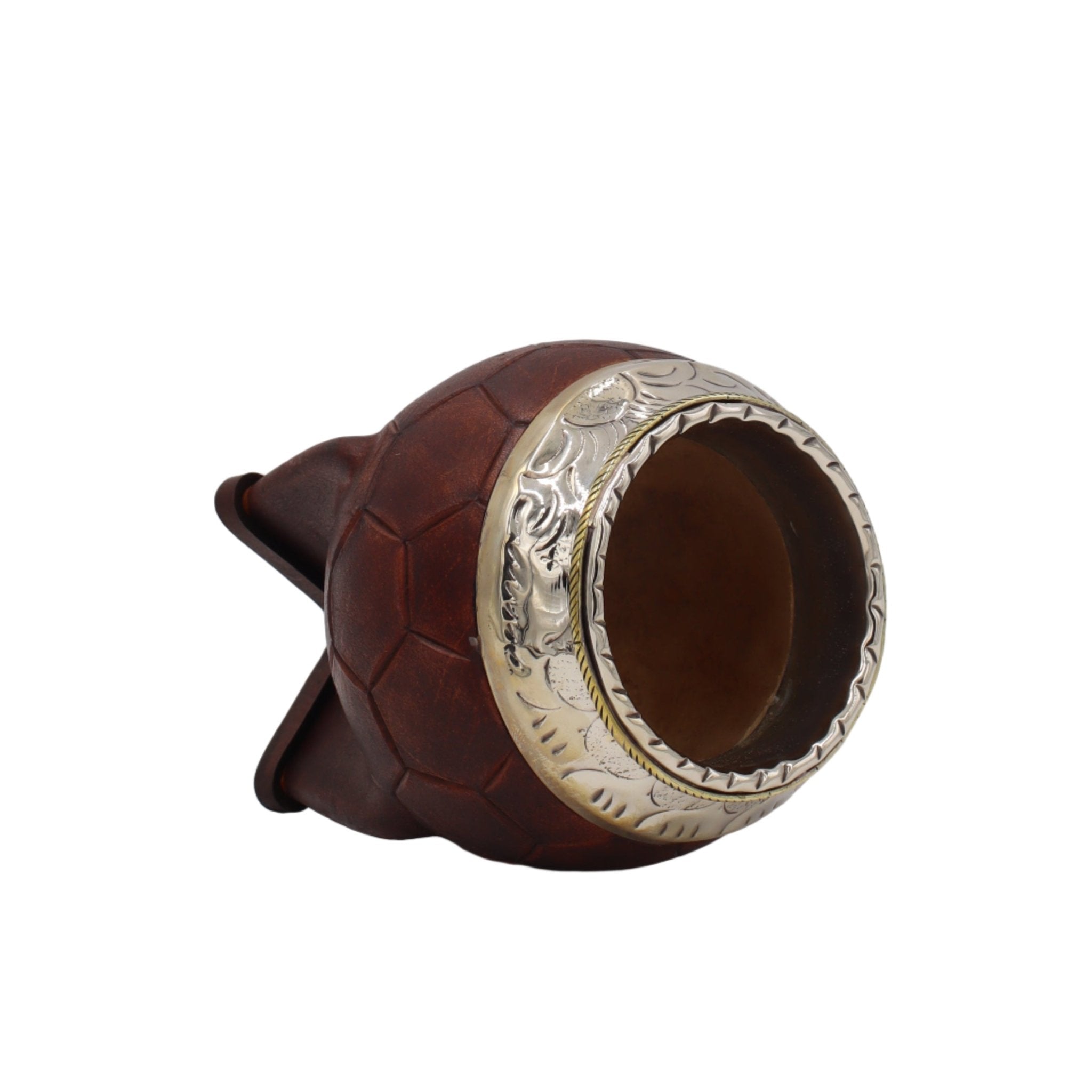 Maté Torpedo Impérial Marron - Édition Ballon 250ml - 260ml - El Gaucho