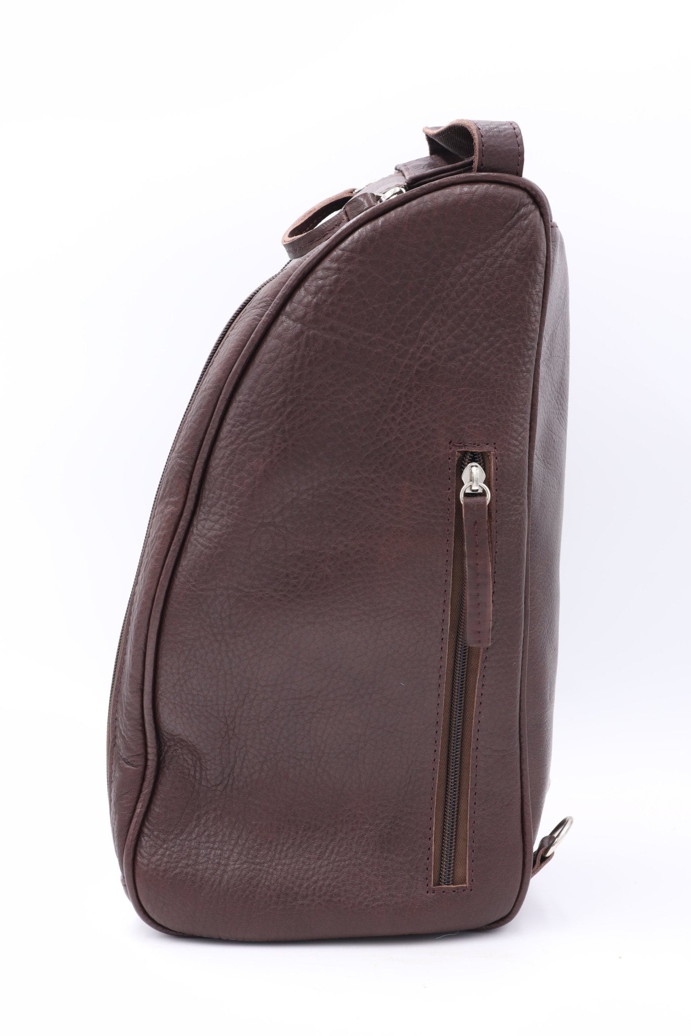 Matera Gaucho "Nomade" — Cuir Bridé Marron Chocolat - El Gaucho