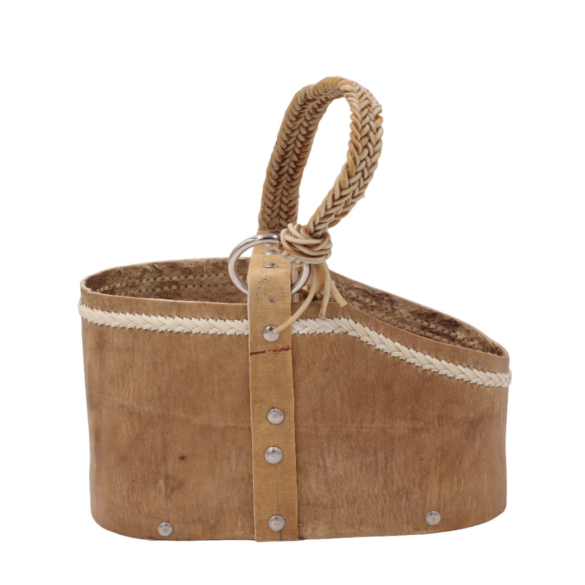 Matera "Pampa" — Cuir Brut & Finitions Tressées Fines - El Gaucho