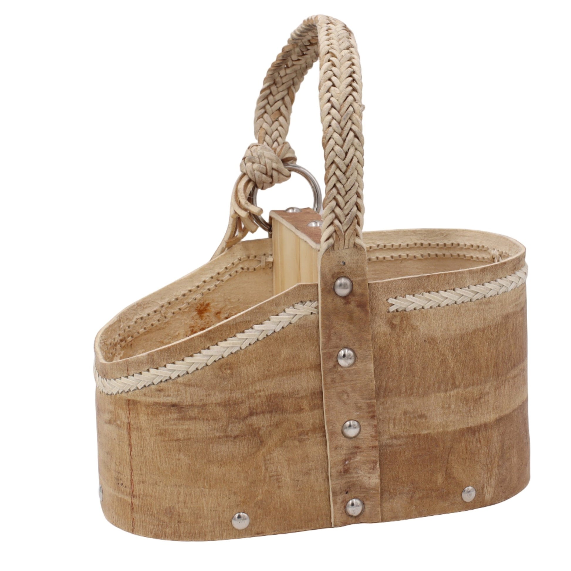 Matera "Pampa" — Cuir Brut & Finitions Tressées Fines - El Gaucho