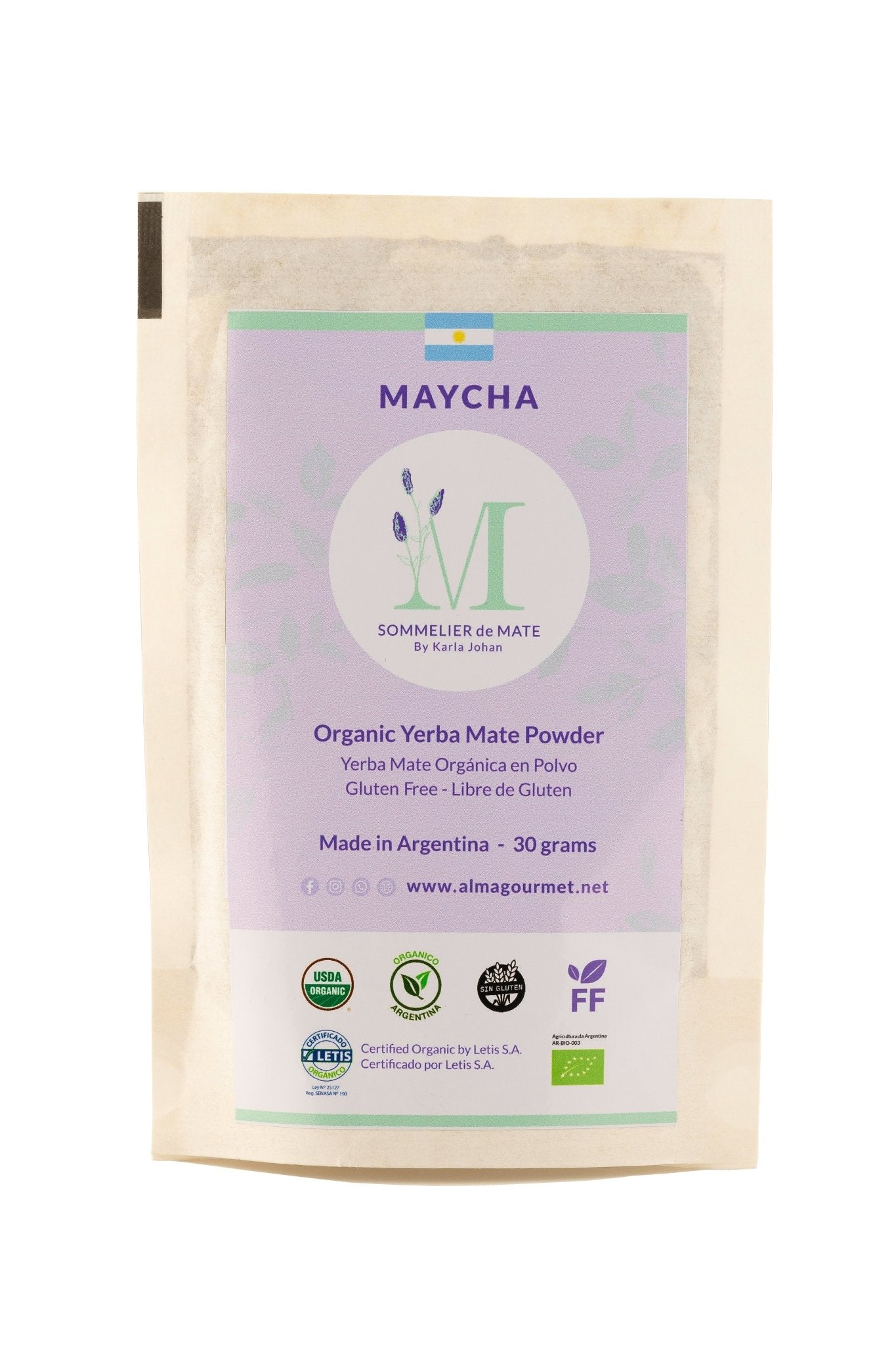 MAYCHA Sommelier de Mate - Poudre de Yerba Mate Bio - El Gaucho une vraie tradition