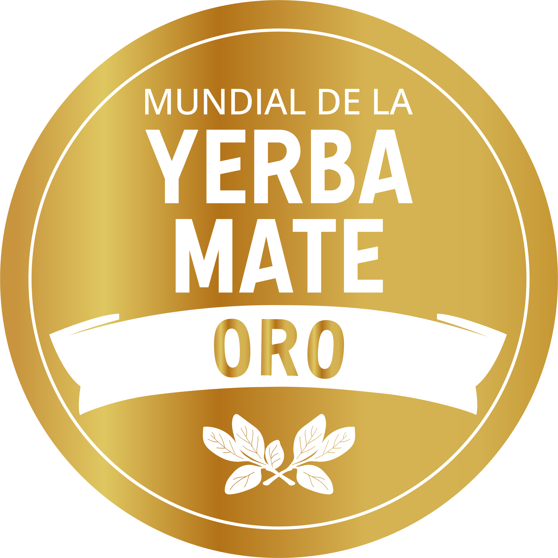 Médaille Oro (Or) — Mundial de la Yerba Mate 2026