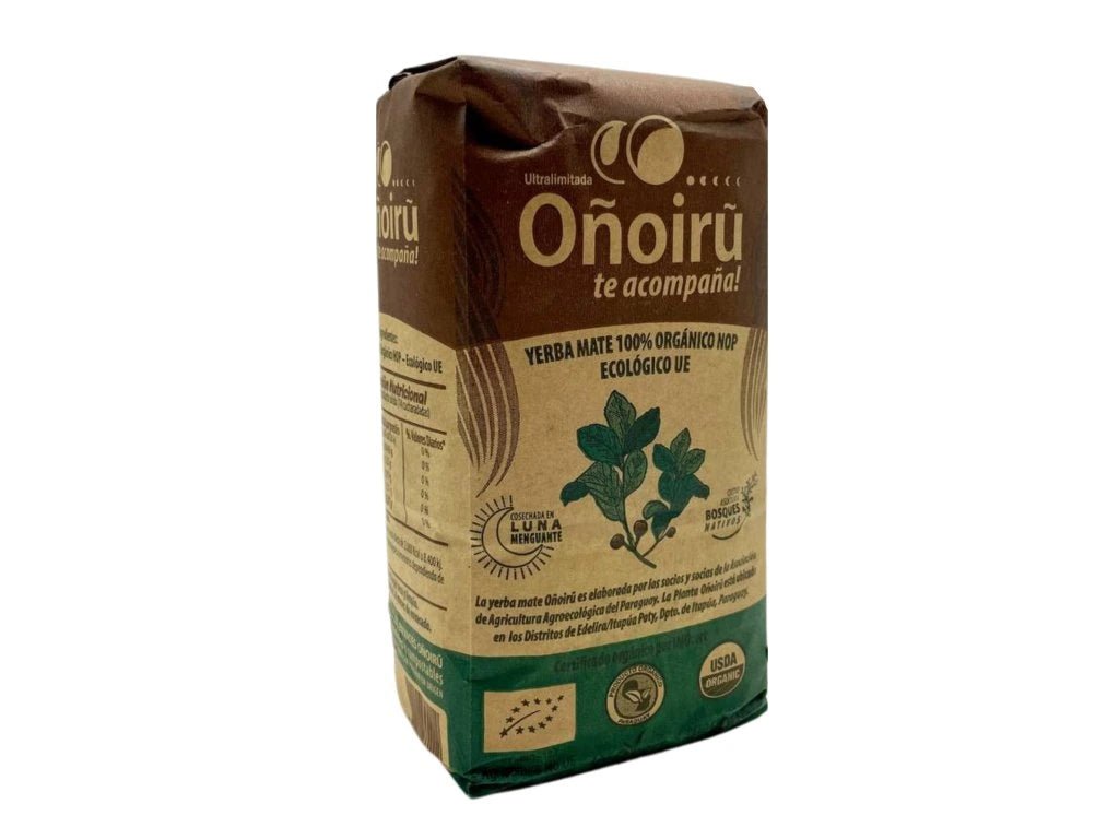 Onoiru Traditional Organic 500g - Yerba Maté Bio Paraguay - El Gaucho
