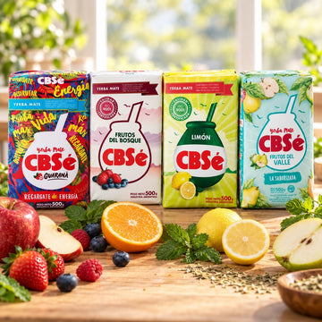 Pack Découverte CBSé : les produits du pack mis en scène, yerba maté El Gaucho