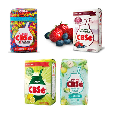 Pack Découverte CBSé — 4 Saveurs (2 kg) — les paquets inclus dans le pack