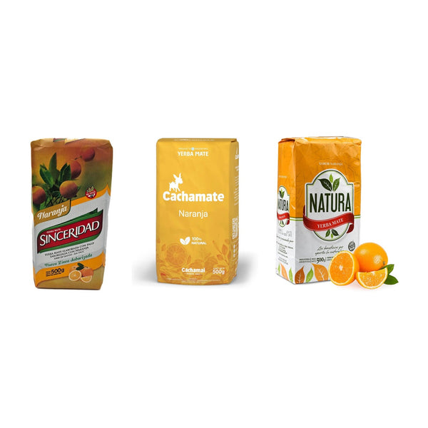Pack Orange — Sinceridad Naranja, Cachamate Orange & Natura Orange (1,5 kg)
