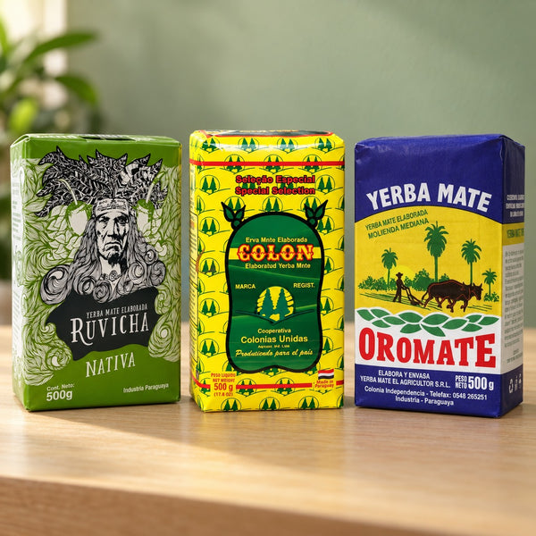 Pack Paraguay Tradition — Ruvicha Nativa, Colón Selección Especial & Oromate (1,5 kg)