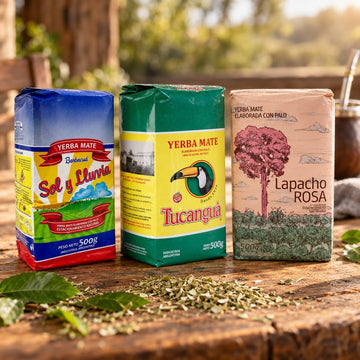 Pack Premium Argentin : les produits du pack mis en scène, yerba maté El Gaucho