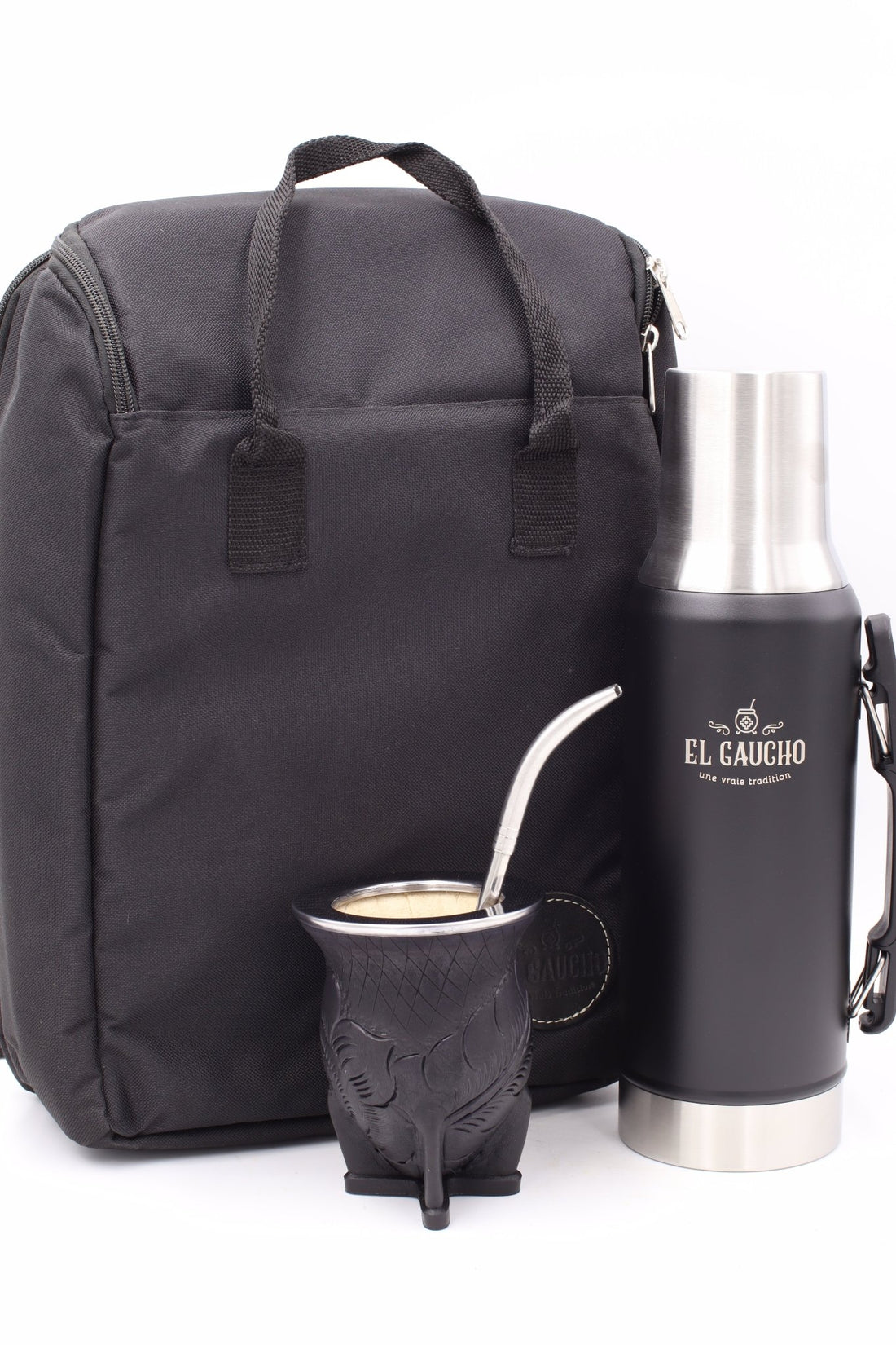 Pack Saint - Valentin : Édition "Urban Black" (Maté Ciselé Unique) - El Gaucho