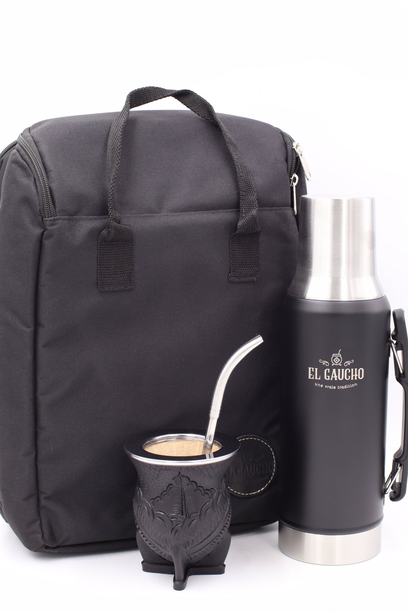 Pack Saint - Valentin : Édition "Urban Black" (Maté Ciselé Unique) - El Gaucho