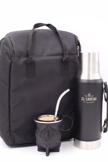 Pack Saint - Valentin : Édition "Urban Black" (Maté Ciselé Unique) - El Gaucho