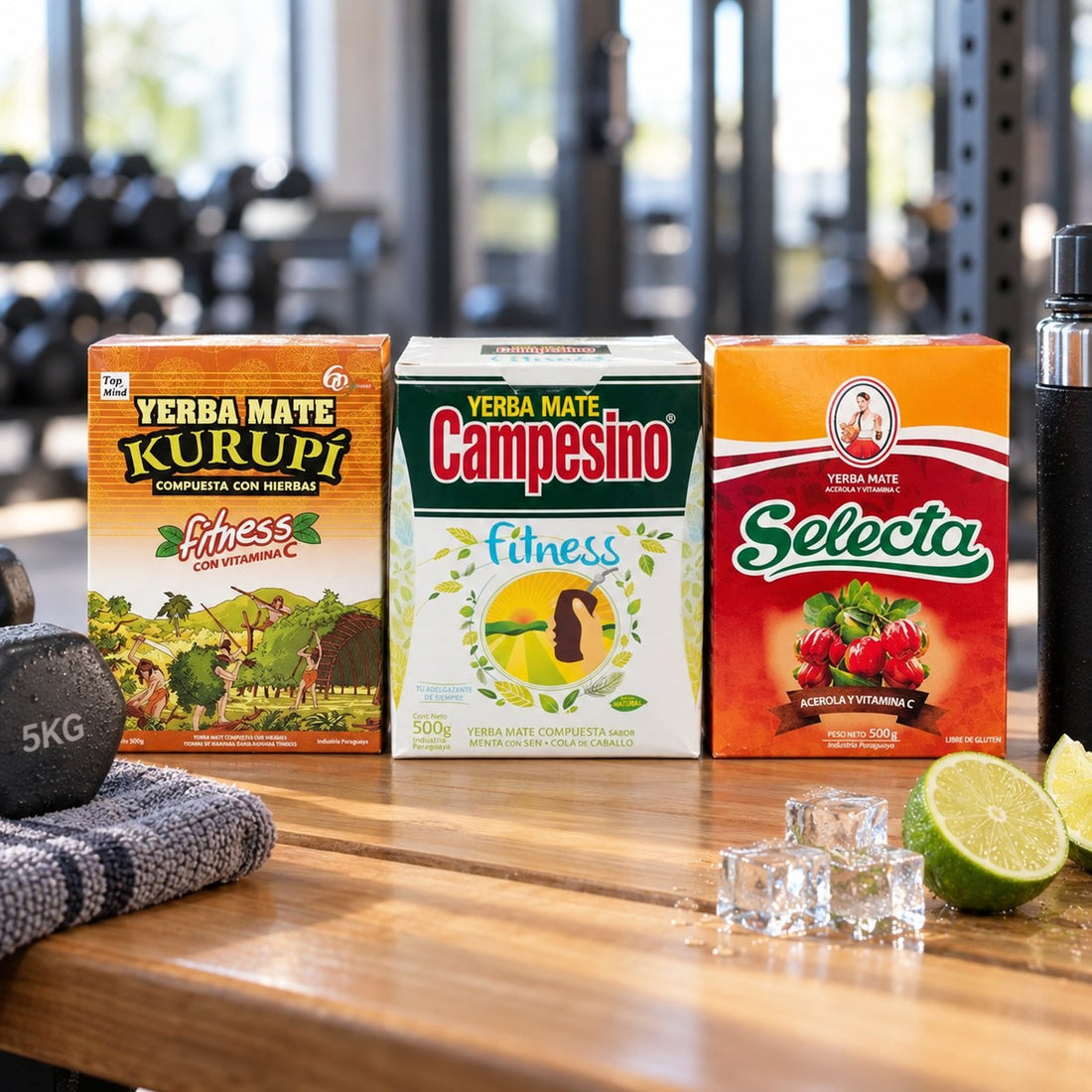 Pack Vitamine C : les produits du pack mis en scène, yerba maté El Gaucho
