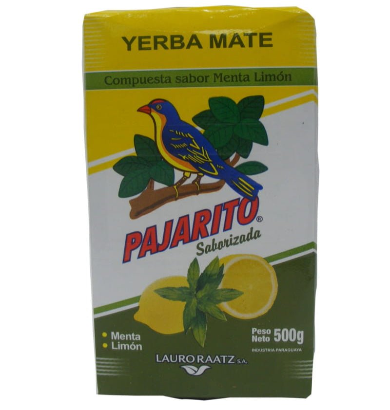 Pajarito Menta Limón - Yerba mate 0.5kg - El Gaucho une vraie tradition
